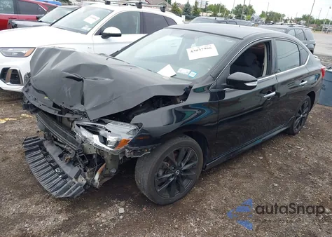 2018 Nissan Sentra Sr из США, поврежденный, VIN 3N1AB7AP6JY235192